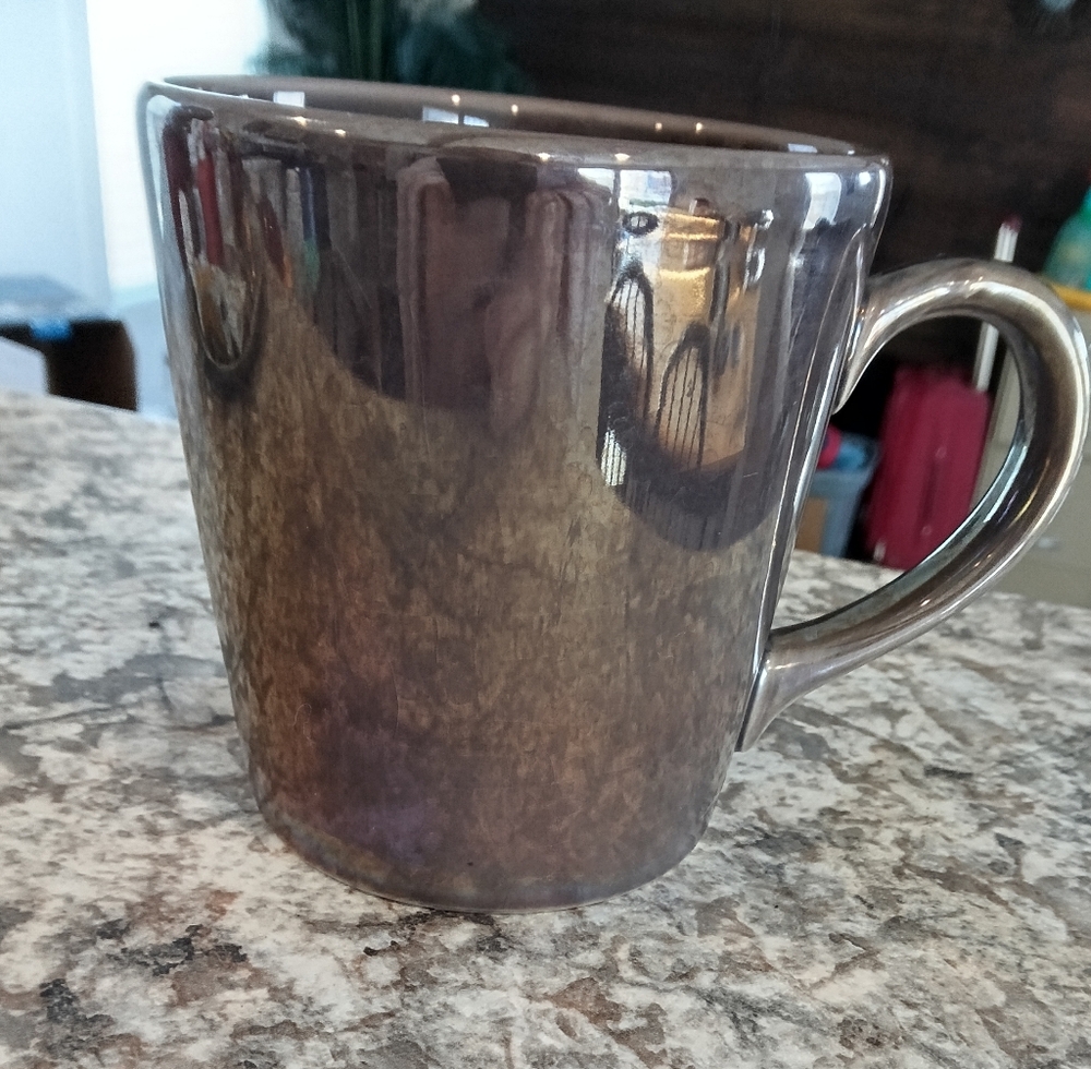 Starbucks Brown and Cream Ceramic Mug Base